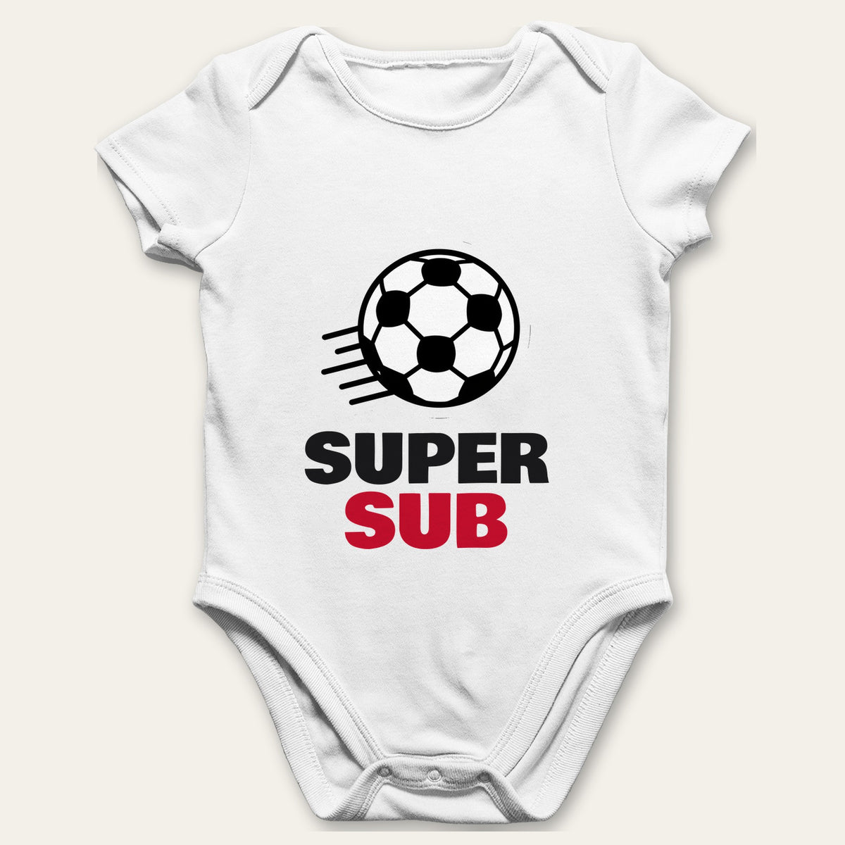Team Captain & Super Sub Football matching set baby grow