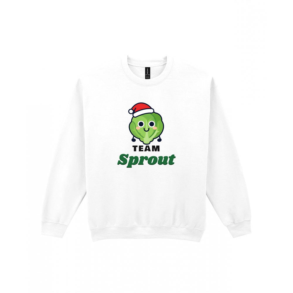 Team Sprout Christmas Jumper & T-Shirt Sweatshirt in White