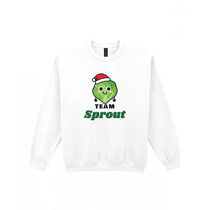 Team Sprout Christmas Jumper & T-Shirt Sweatshirt in White