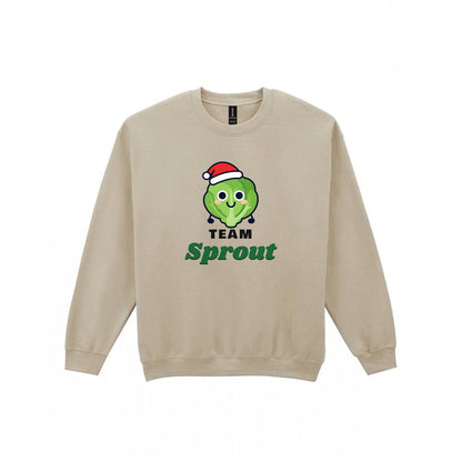 Team Sprout Christmas Jumper & T-Shirt Sweatshirt in Sand