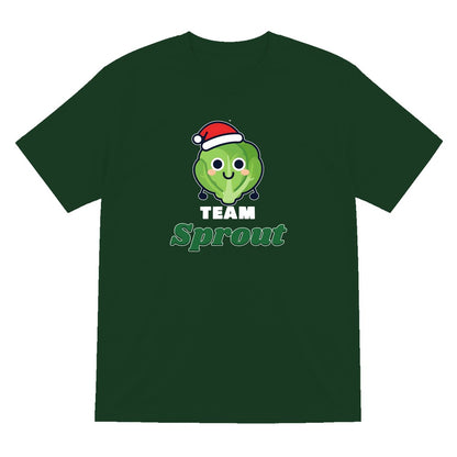 Team Sprout Christmas Jumper & T-Shirt T-Shirt in Forest Green