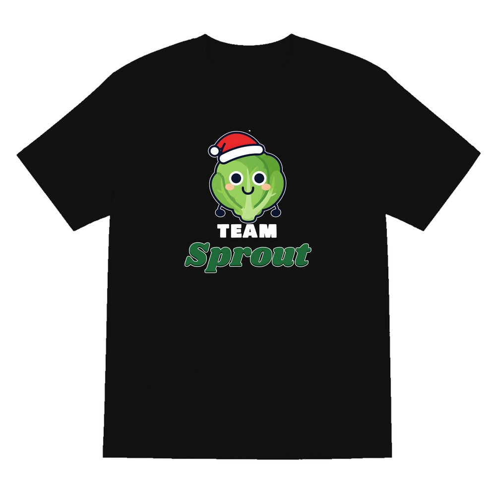 Team Sprout Christmas Jumper & T-Shirt T-Shirt in Black