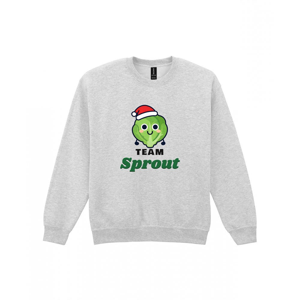 Team Sprout Christmas Jumper & T-Shirt Sweatshirt in Sport Grey