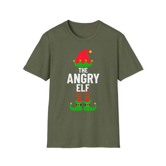The Angry Elf Christmas T-Shirt
