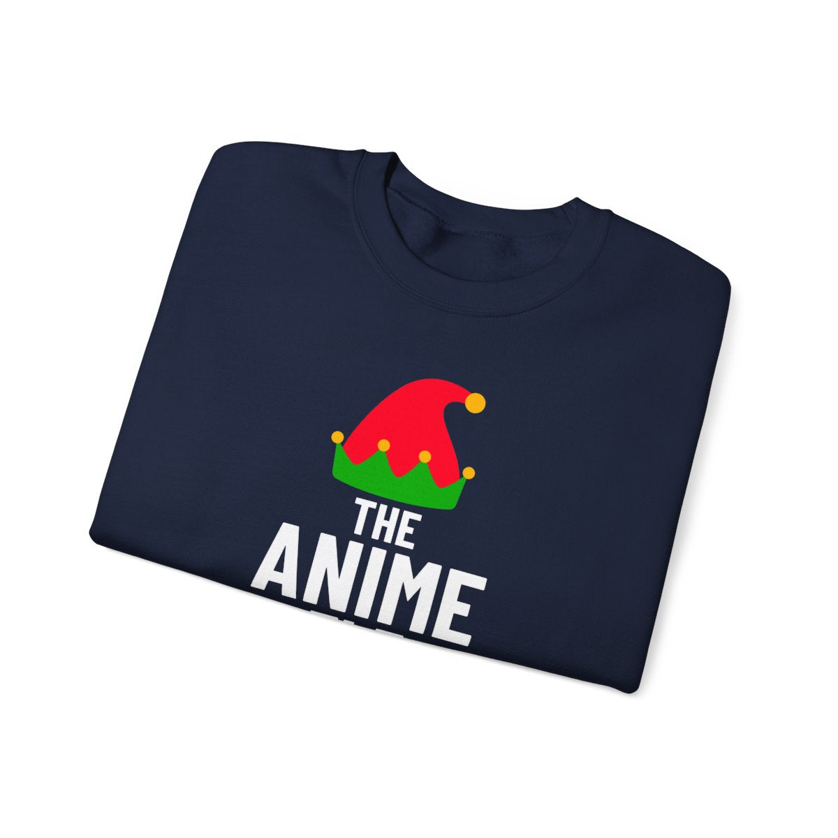 Anime Elf Christmas Sweatshirt - funny sweatshirt by Cheeky Business