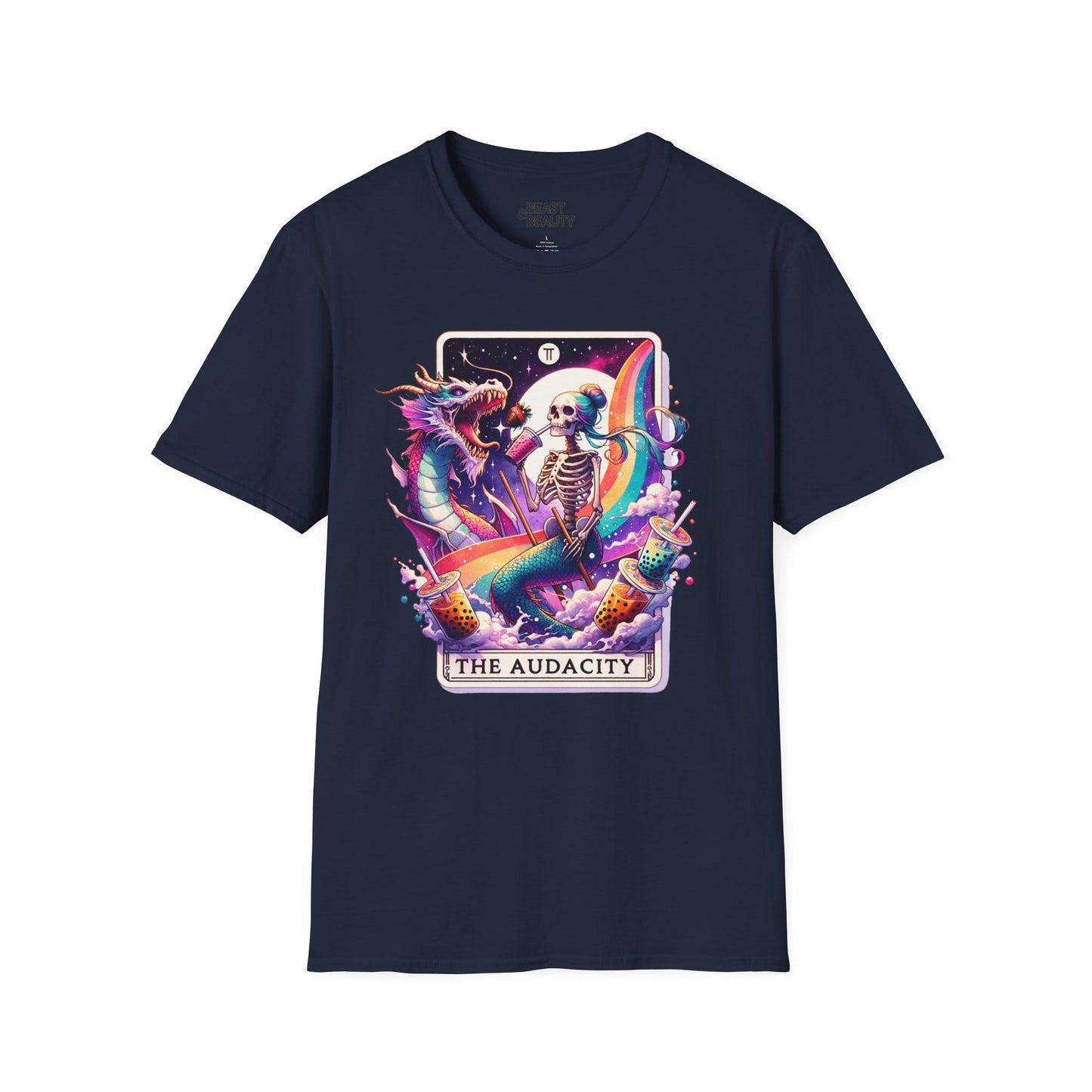 the audacity tarot graphic t-shirt t-shirt third colour product image