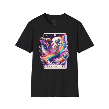 the audacity tarot graphic t-shirt t-shirt front product image