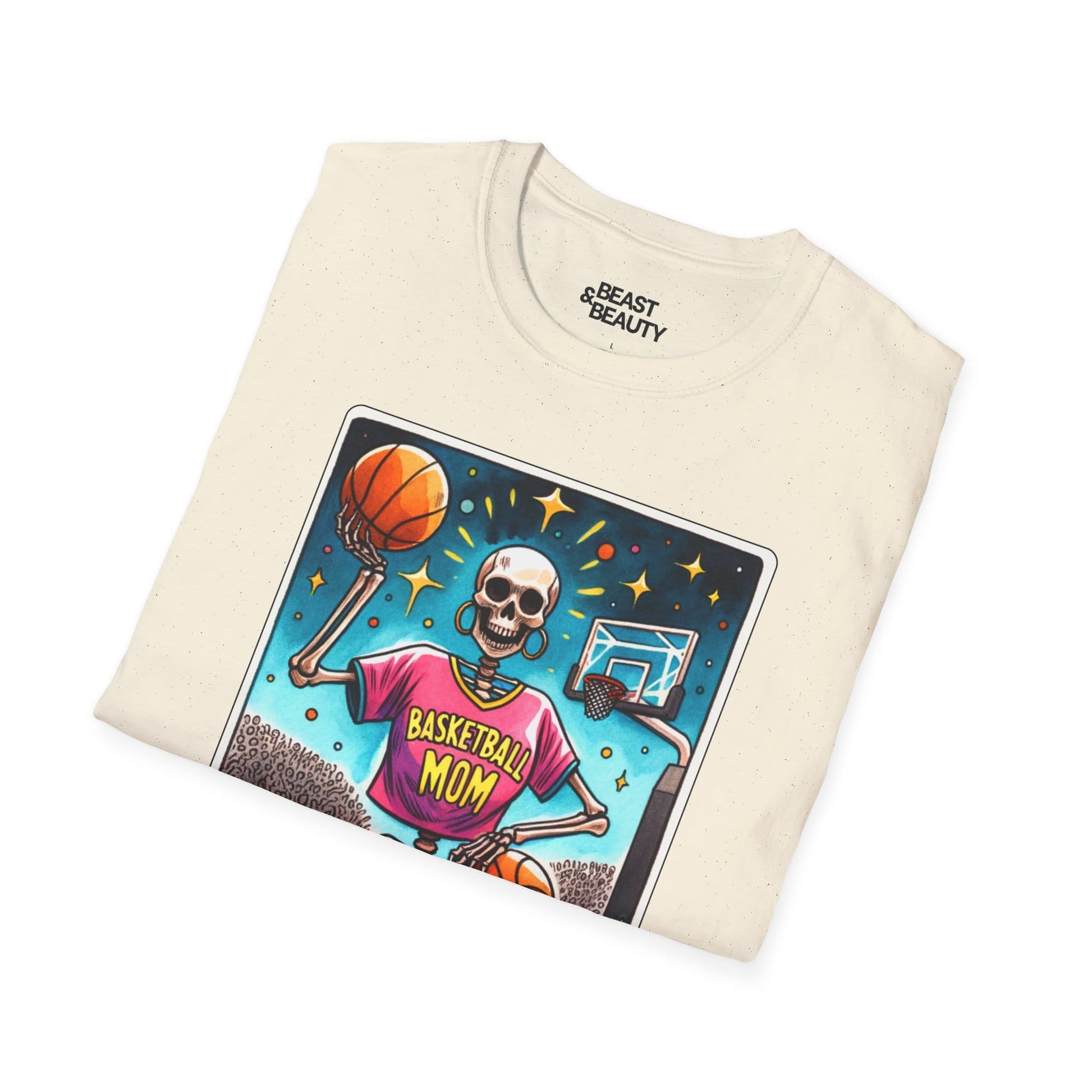 the basketball mom tarot graphic t-shirt t-shirt seventh colour product image
