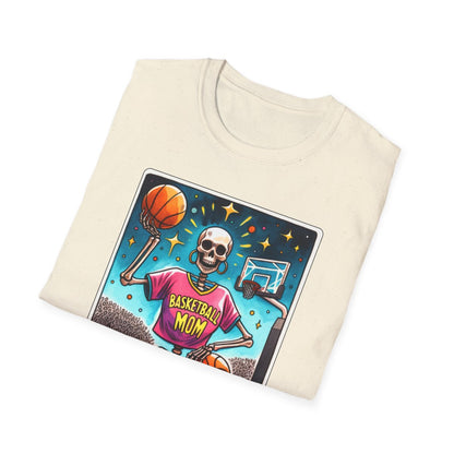basketball mom tarot t-shirt styled for casual everyday wear