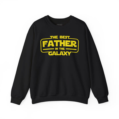 the best father in the galaxy sweatshirt black sweatshirt Father's Day gift idea