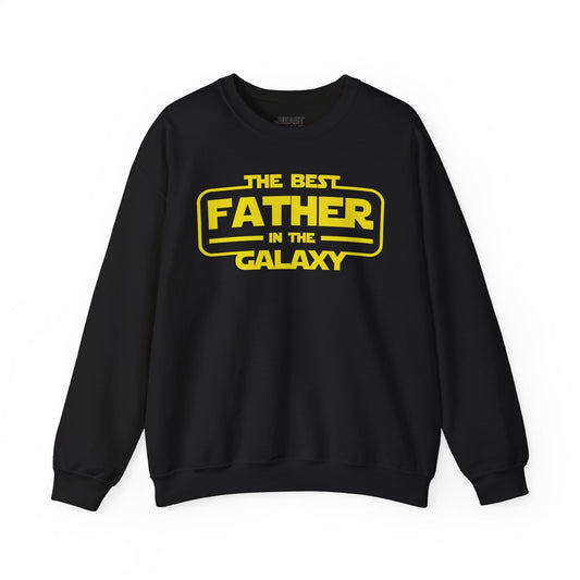 the best father in the galaxy sweatshirt black sweatshirt Father's Day gift idea