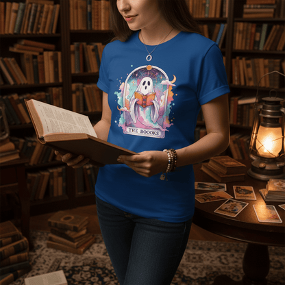 the books ghost tarot t-shirt t-shirt tenth colour product image