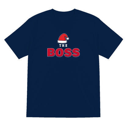 The Boss Christmas Jumper & T-Shirt T-Shirt in Navy