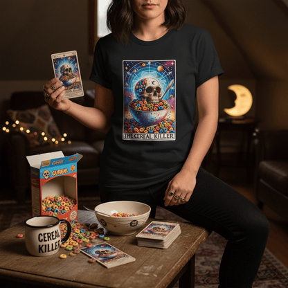 the cereal killer tarot t-shirt t-shirt tenth colour product image
