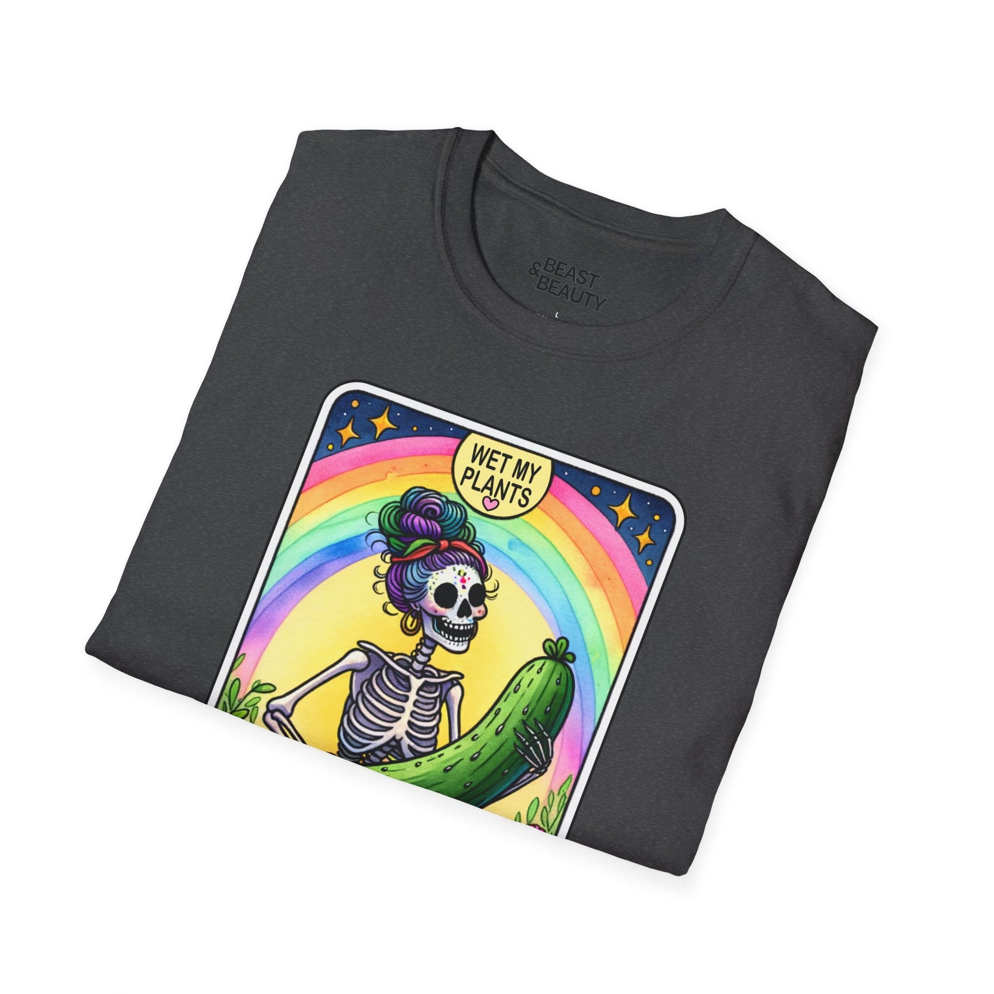 the dirty hoe tarot gardening t-shirt t-shirt seventh colour product image