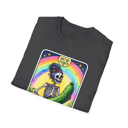 the dirty hoe tarot gardening t-shirt t-shirt seventh colour product image
