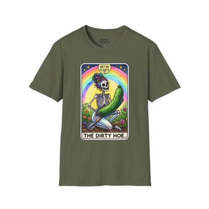 the dirty hoe tarot gardening t-shirt t-shirt fifth colour product image