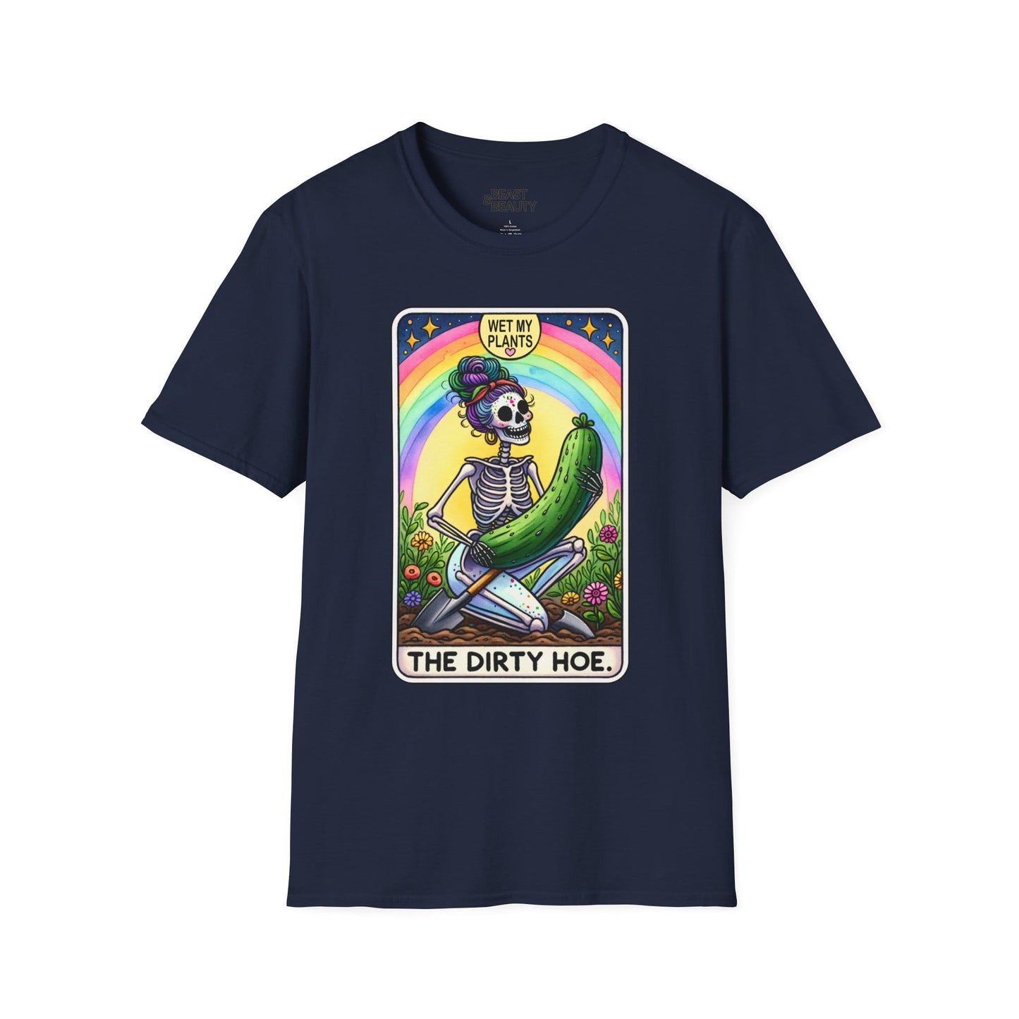 the dirty hoe tarot gardening t-shirt t-shirt second colour product image