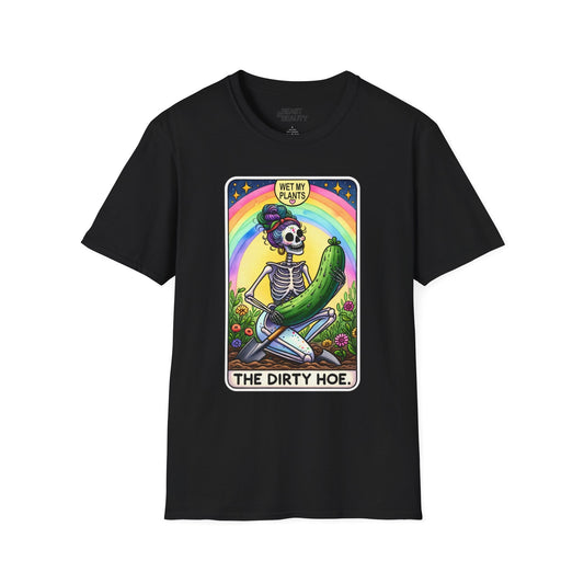 the dirty hoe tarot gardening t-shirt t-shirt alternate colour product image