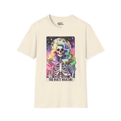 the dirty martini tarot graphic t-shirt t-shirt fourth colour product image