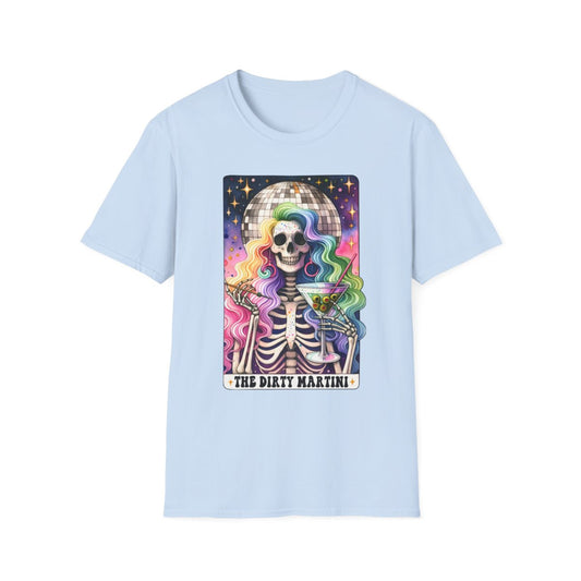 The Dirty Martini Tarot Graphic T-Shirt - funny t-shirt by Cheeky Business
