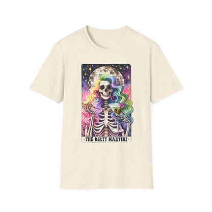 The Dirty Martini Tarot Graphic T-Shirt - funny t-shirt by Cheeky Business