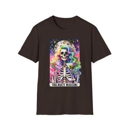The Dirty Martini Tarot Graphic T-Shirt - funny t-shirt by Cheeky Business