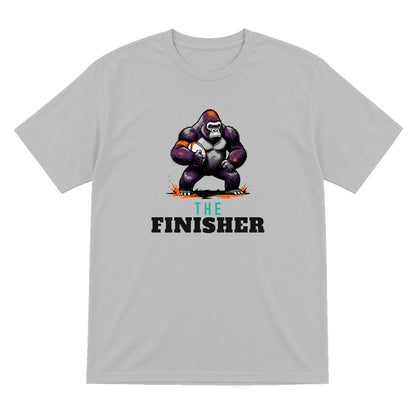 The Finisher Funny Rugby T-Shirt & Sweatshirt T-Shirt in Sport Grey