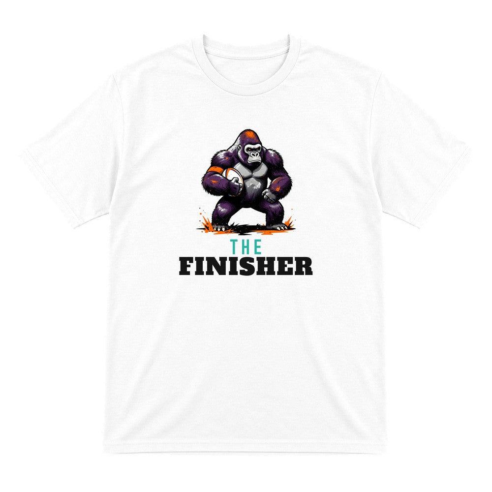 The Finisher Funny Rugby T-Shirt & Sweatshirt T-Shirt in White