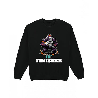 The Finisher Funny Rugby T-Shirt & Sweatshirt Sweatshirt in Black