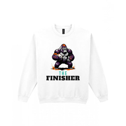 The Finisher Funny Rugby T-Shirt & Sweatshirt Sweatshirt in White