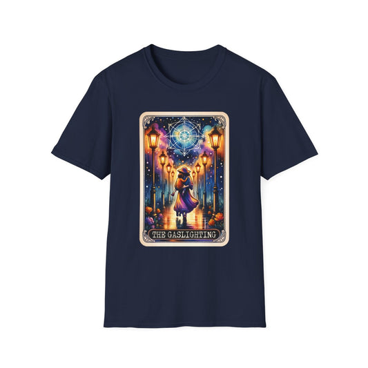 The Gaslighting Tarot Graphic T-Shirt - funny t-shirt by Cheeky Business