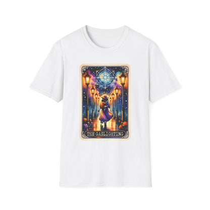 The Gaslighting Tarot Graphic T-Shirt - funny t-shirt by Cheeky Business