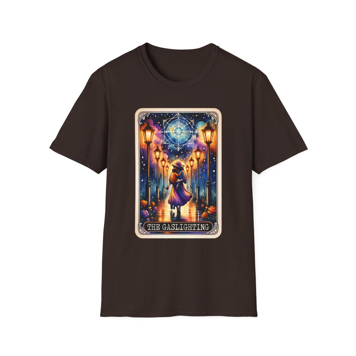 The Gaslighting Tarot Graphic T-Shirt - funny t-shirt by Cheeky Business