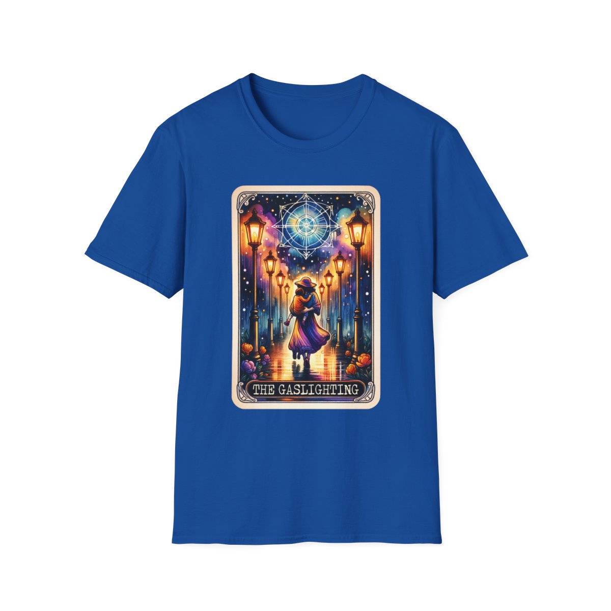 The Gaslighting Tarot Graphic T-Shirt - funny t-shirt by Cheeky Business
