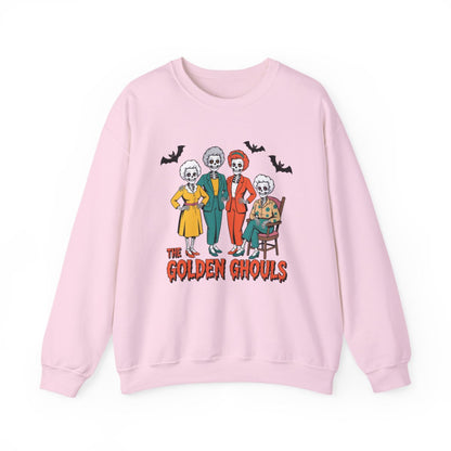 The Golden Ghouls Halloween Sweatshirt - funny sweatshirt by Cheeky Business