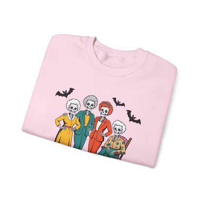 The Golden Ghouls Halloween Sweatshirt - funny sweatshirt by Cheeky Business
