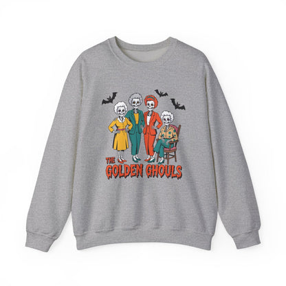 The Golden Ghouls Halloween Sweatshirt - funny sweatshirt by Cheeky Business
