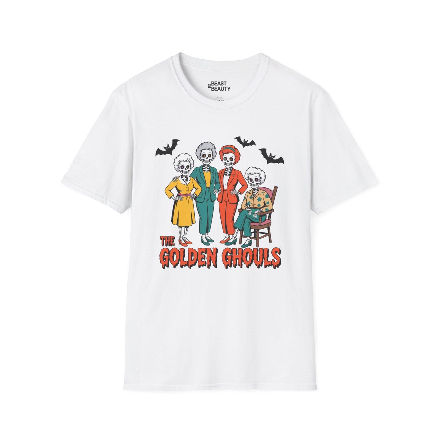 the golden ghouls halloween t-shirt t-shirt alternate colour product image