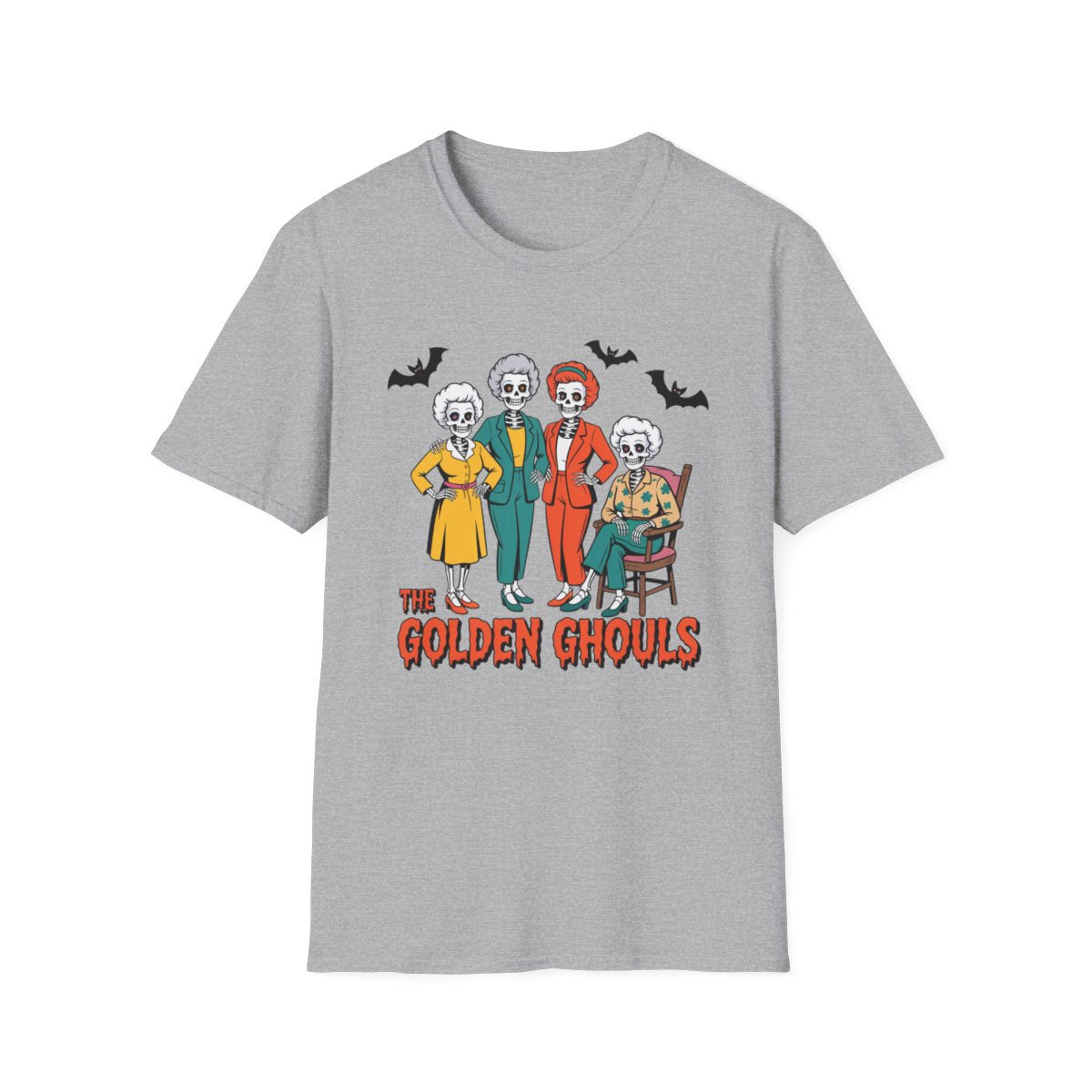 The Golden Ghouls Halloween T-Shirt - funny t-shirt by Cheeky Business