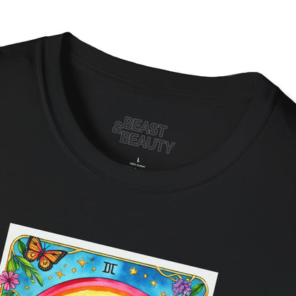 The IDGAF Skeleton Tarot Card Graphic T-Shirt t-shirt product image 6 from Beast and Beauty