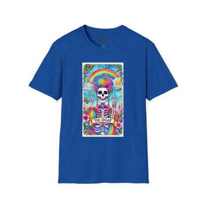 The IDGAF Skeleton Tarot Card Graphic T-Shirt t-shirt product image 5 from Beast and Beauty