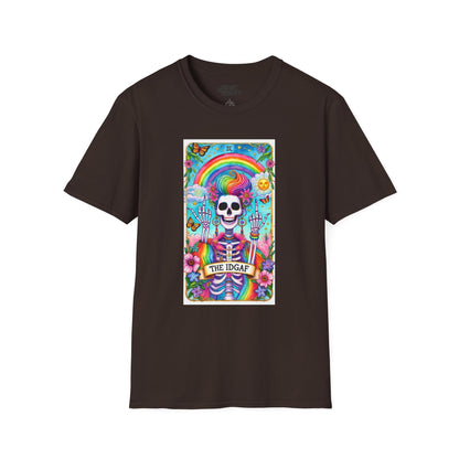 The IDGAF Skeleton Tarot Card Graphic T-Shirt t-shirt product image 2 from Beast and Beauty