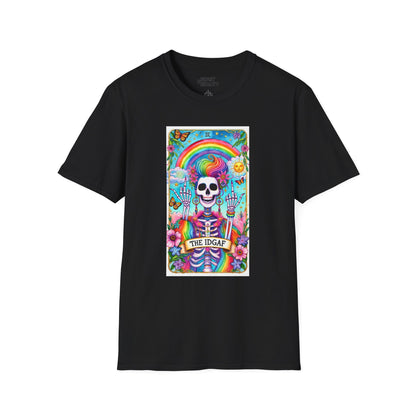 The IDGAF Skeleton Tarot Card Graphic T-Shirt t-shirt product image 1 from Beast and Beauty