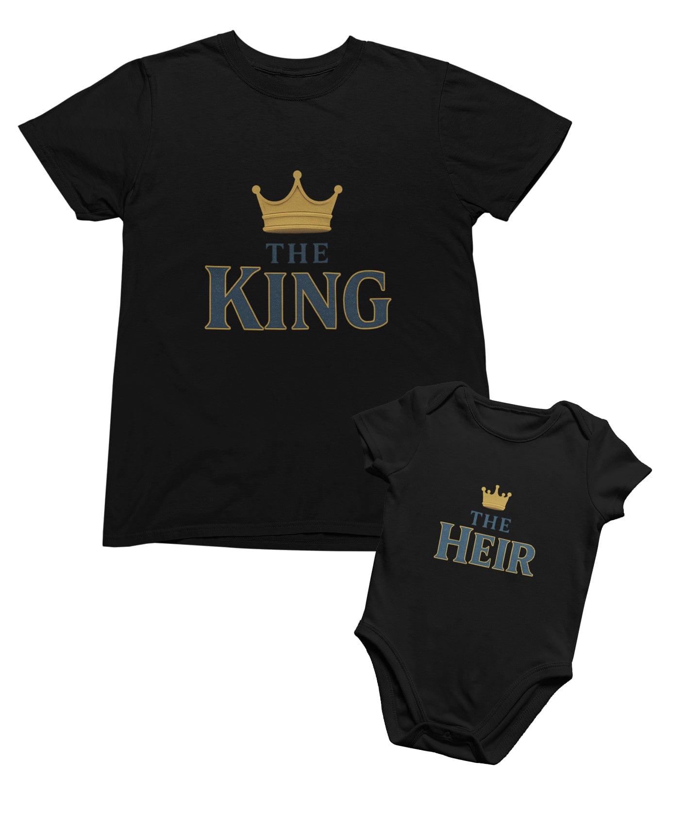 The King & The Heir Matching T-Shirt Gift Set matching outfit set product image 1 from Beast and Beauty