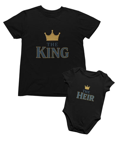 The King & The Heir Matching T-Shirt Gift Set matching outfit set product image 1 from Beast and Beauty