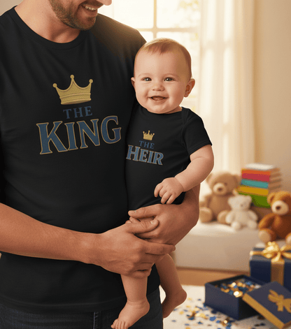 The King & The Heir Matching T-Shirt Gift Set matching outfit set product image 4 from Beast and Beauty
