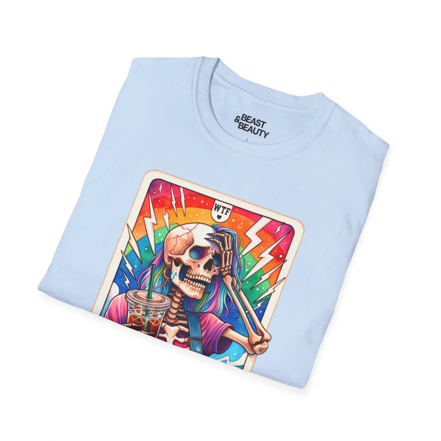 the last nerve skeleton tarot t-shirt t-shirt ninth colour product image
