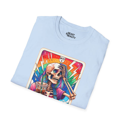 the last nerve skeleton tarot t-shirt t-shirt ninth colour product image
