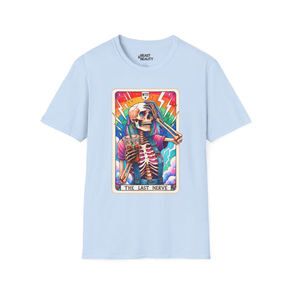 the last nerve skeleton tarot t-shirt t-shirt front product image
